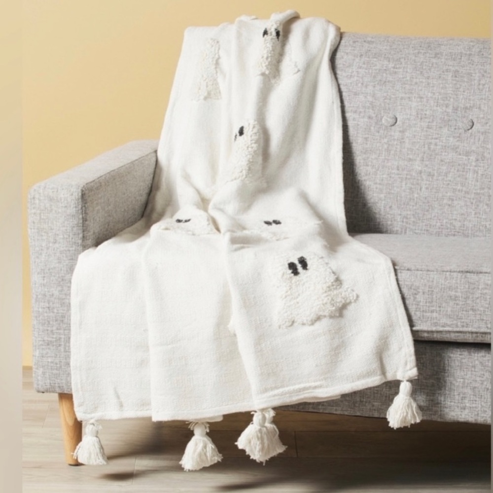 Rachel Zoe Ghost Blanket White HTF